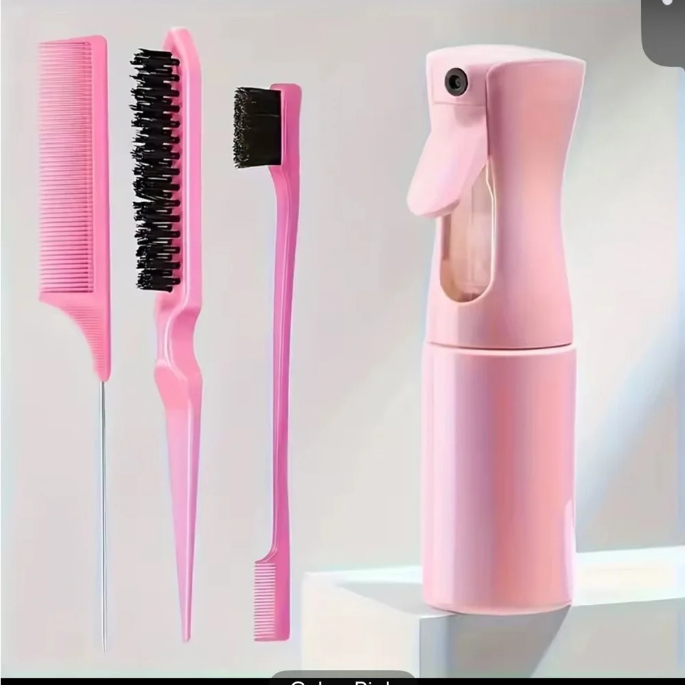 4-Piece Professional Hair Styling Comb Set for All Hair Types 0426